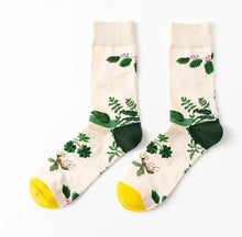 Lade das Bild in den Galerie-Viewer, Green Thumb Garden Themed Crazy Socks - Crazy Sock Thursdays
