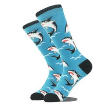 Lade das Bild in den Galerie-Viewer, Mako Shark Crazy Socks - Crazy Sock Thursdays
